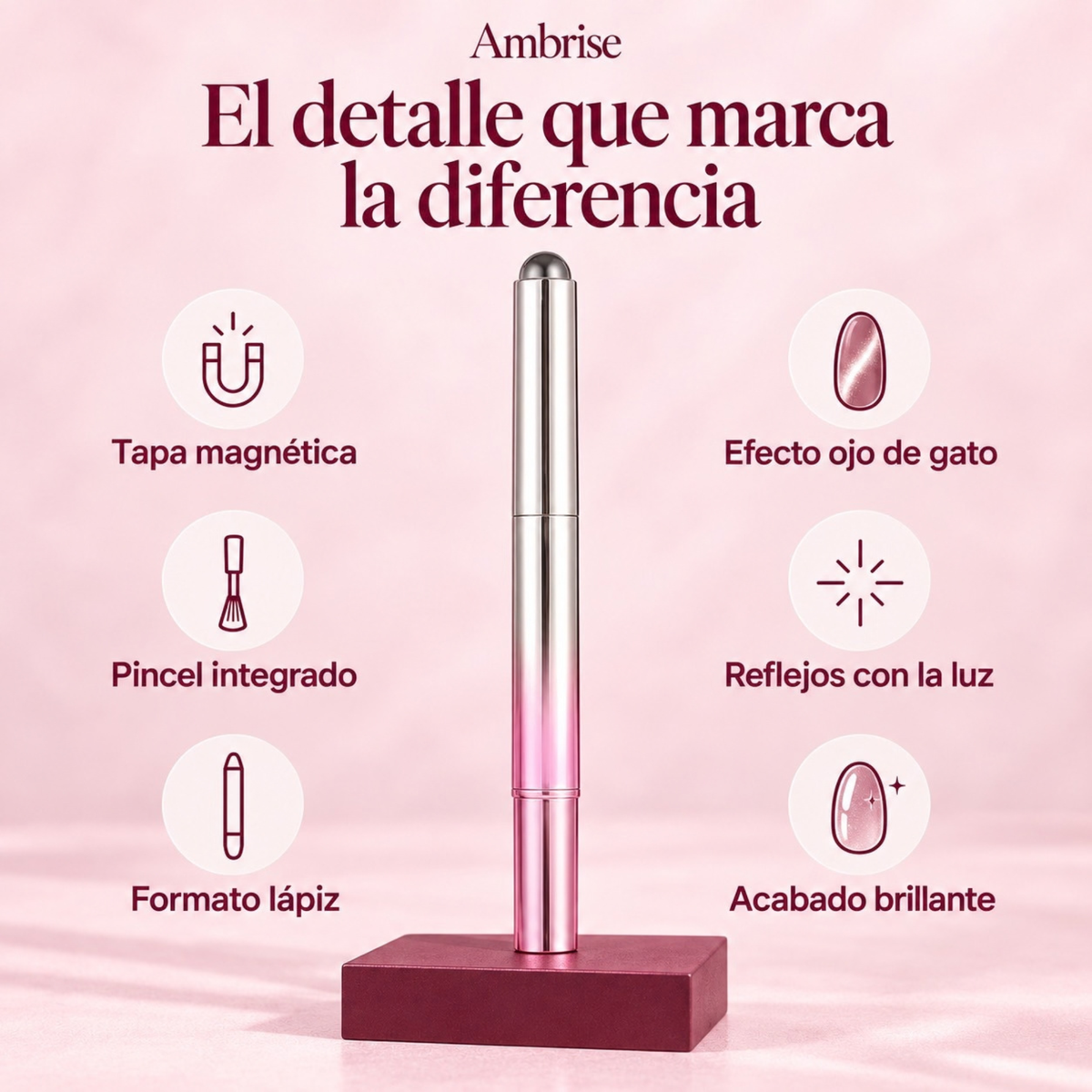 Lápiz de esmalte magnético